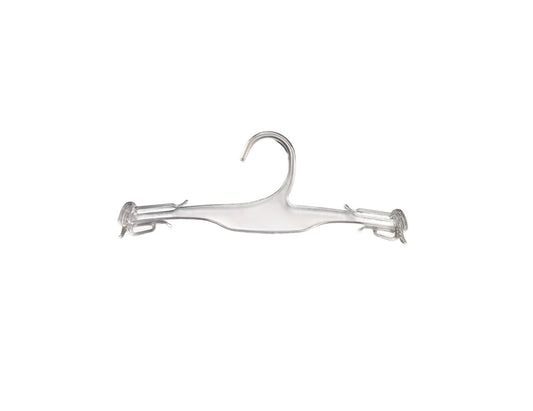 10" Clear Lingerie Hangers(1,000/ Box)