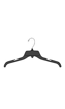 19" & 17" Dress Hangers(Black)