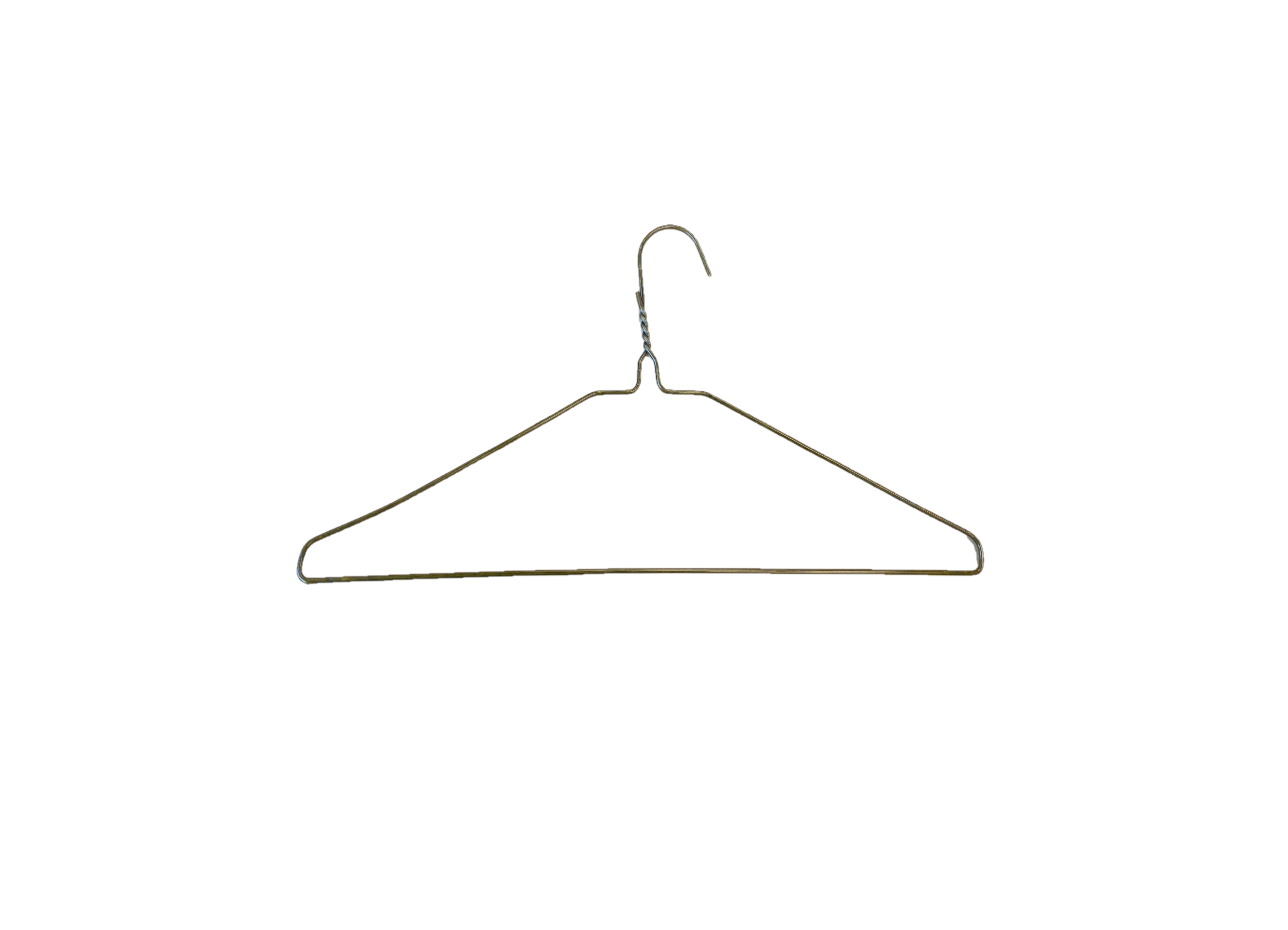  BriaUSA 50 Coat Hangers, Jacket Hangers Heavy Duty 11.5 Gauge  Metal Gold Wire Hangers 18 Inch Clothes Hangers : Home & Kitchen