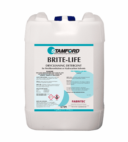 Brite-Life: Dry-cleaning Detergent (5gal/15 gal), Stamford:6709
