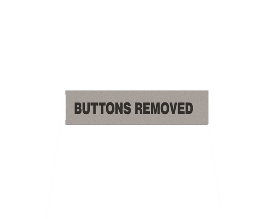 Button Removed Flag Tags(1000 per box)