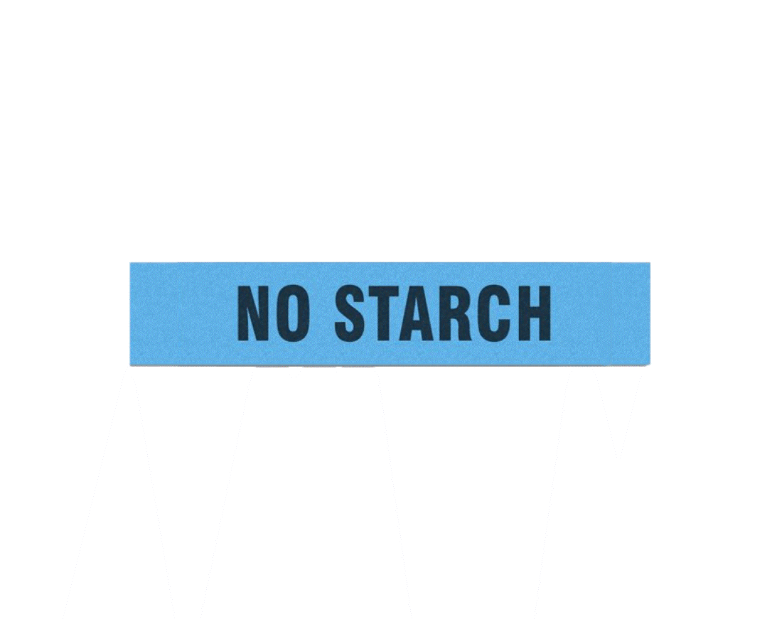 Starch Blue Flag Tags(1,000)