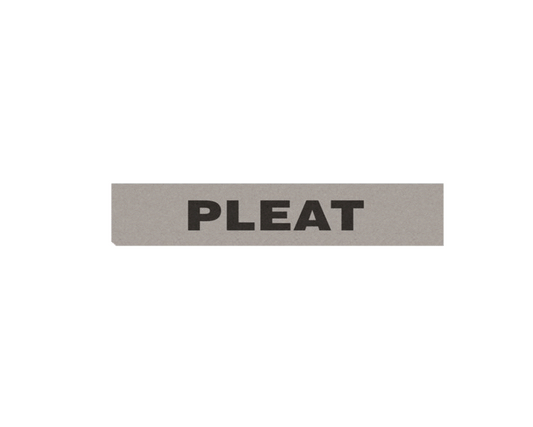 Pleat Flag Tags(1,000)(Grey)