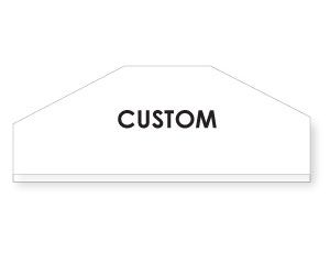 17" Custom Garment Covers Glue Top, (2100 pcs)
