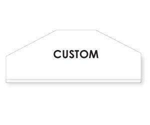 17" Custom Garment Covers Glue Top, (2100 pcs)