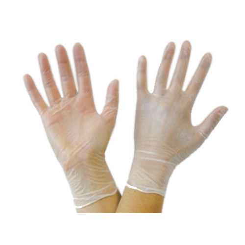 Vinyl Powder Free Gloves Size M, 100 Count