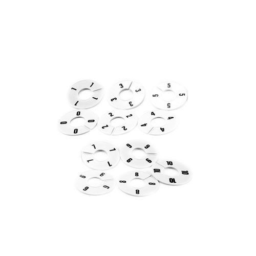 Rack Dividers - Round, Size 0-10 (per pack of 11)