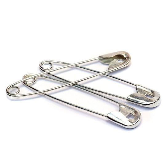 Safety Pins #1 (nickel-plated .030 gauge steel)(1,400 pcs)