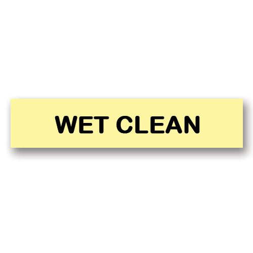 Wet Clean Yellow Flag Tags(1000 pcs)
