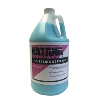 14% Fabric Softener(64oz. or 128 oz), Katana Chemicals