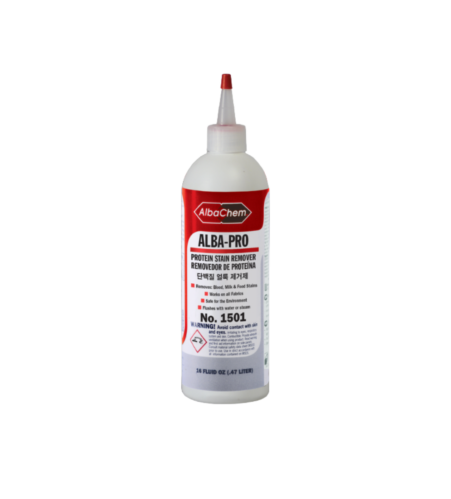 Alba Pro, AlbaChem Protein Stain Remover, 16oz.