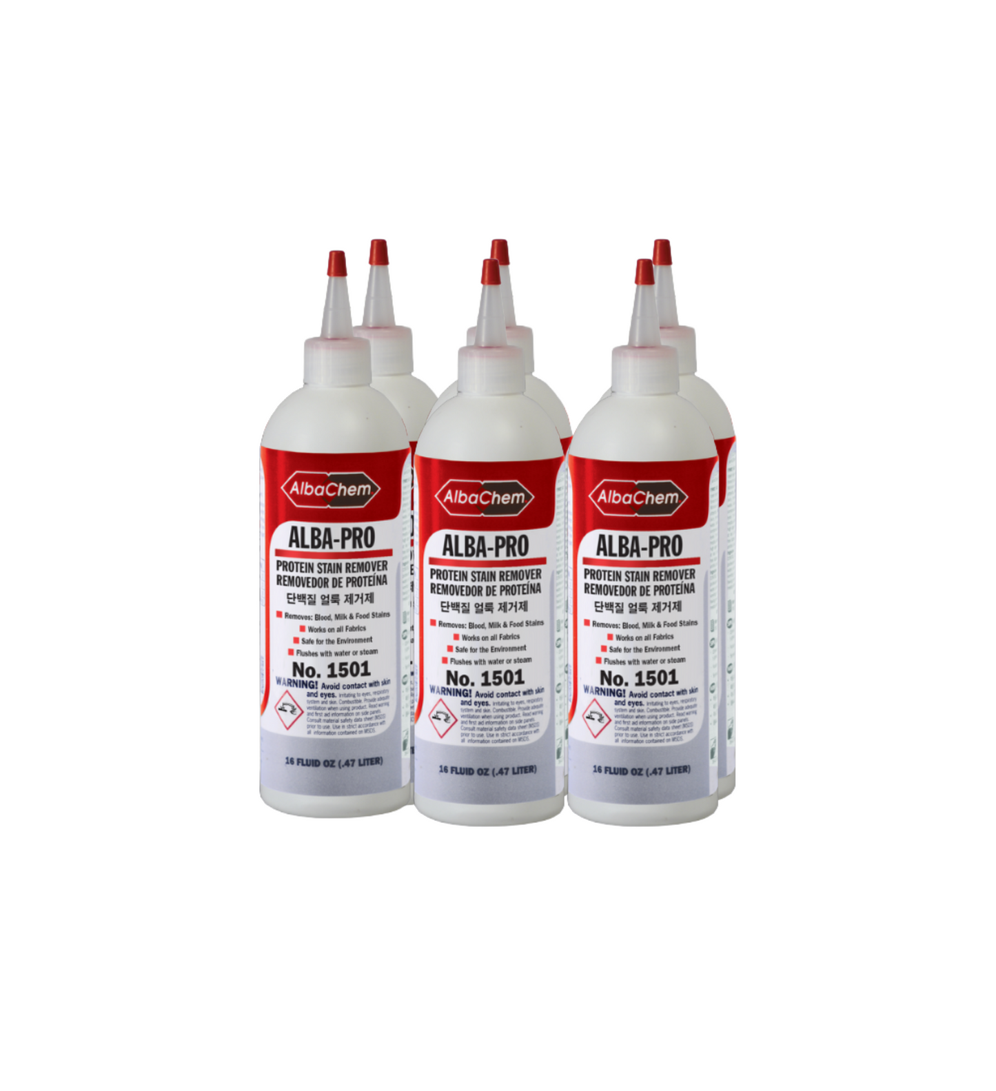 Alba Pro, AlbaChem Protein Stain Remover, 16oz.