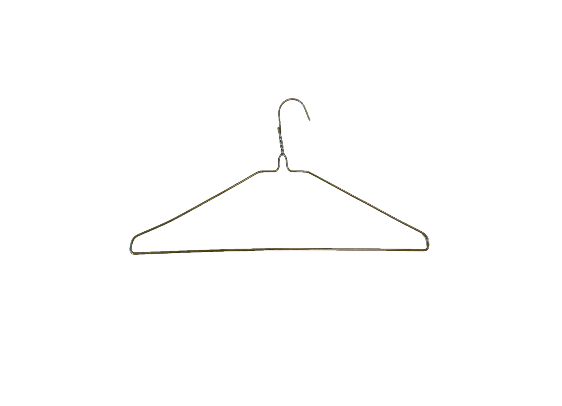 BriaUSA Heavy Duty 100 Pack Coat Hangers 18 inch Length 11.5 Gauge  Thickness Galvanized Metal Wire Standard Clothes Hangers