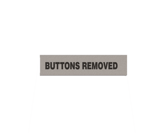 Button Removed Flag Tags(1000 per box)