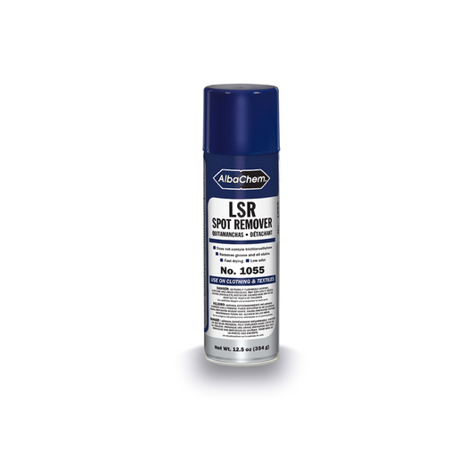 AlbaChem LSR Spot Remover can on a white background