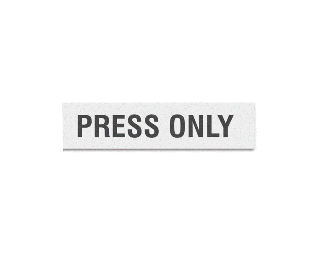 Press Only Flag Tags(1,000)(White)
