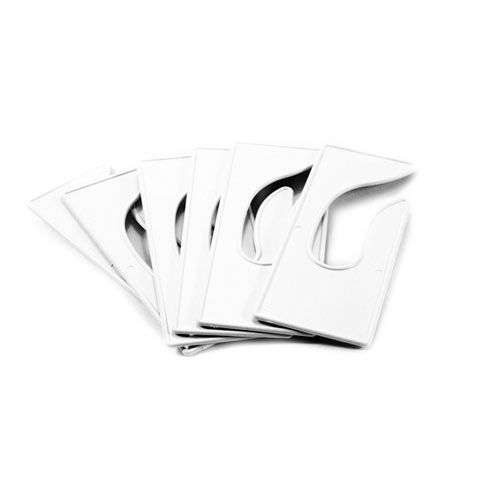 Dividers - Rectangular, Blank pack of 50