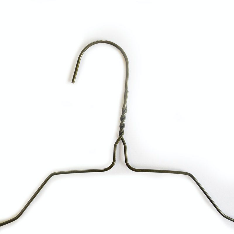 Shirt Wire Hangers 18 White 14.5 Gauge 500 Pcs – Cal Hangers