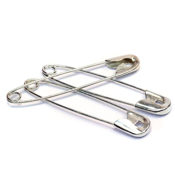Safety Pins #2 (0.036 gauge steel)