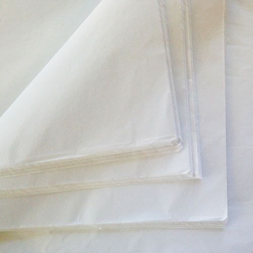 15inx20in White Tissue Paper (4,800 pcs, 10 reams)